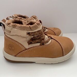 Toddler Timberland Tan Boots Ankle Boots - Almost new condition Sz US 8